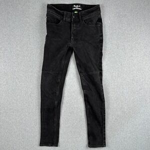 Bull-it Men's Riding Jeans Black Slim Fit 30x30 R AA Rated Motorcycle Denim Bike